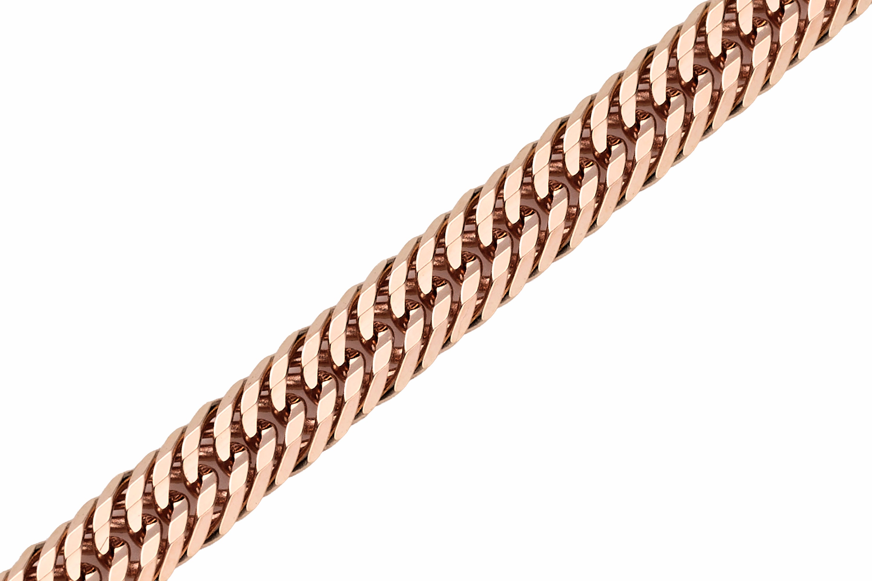 喜平ネックレス K18PG 12面トリプル 30g 50cm
