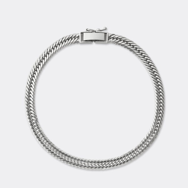 喜平ブレスレット Pt850 12面トリプル 11g 18cm