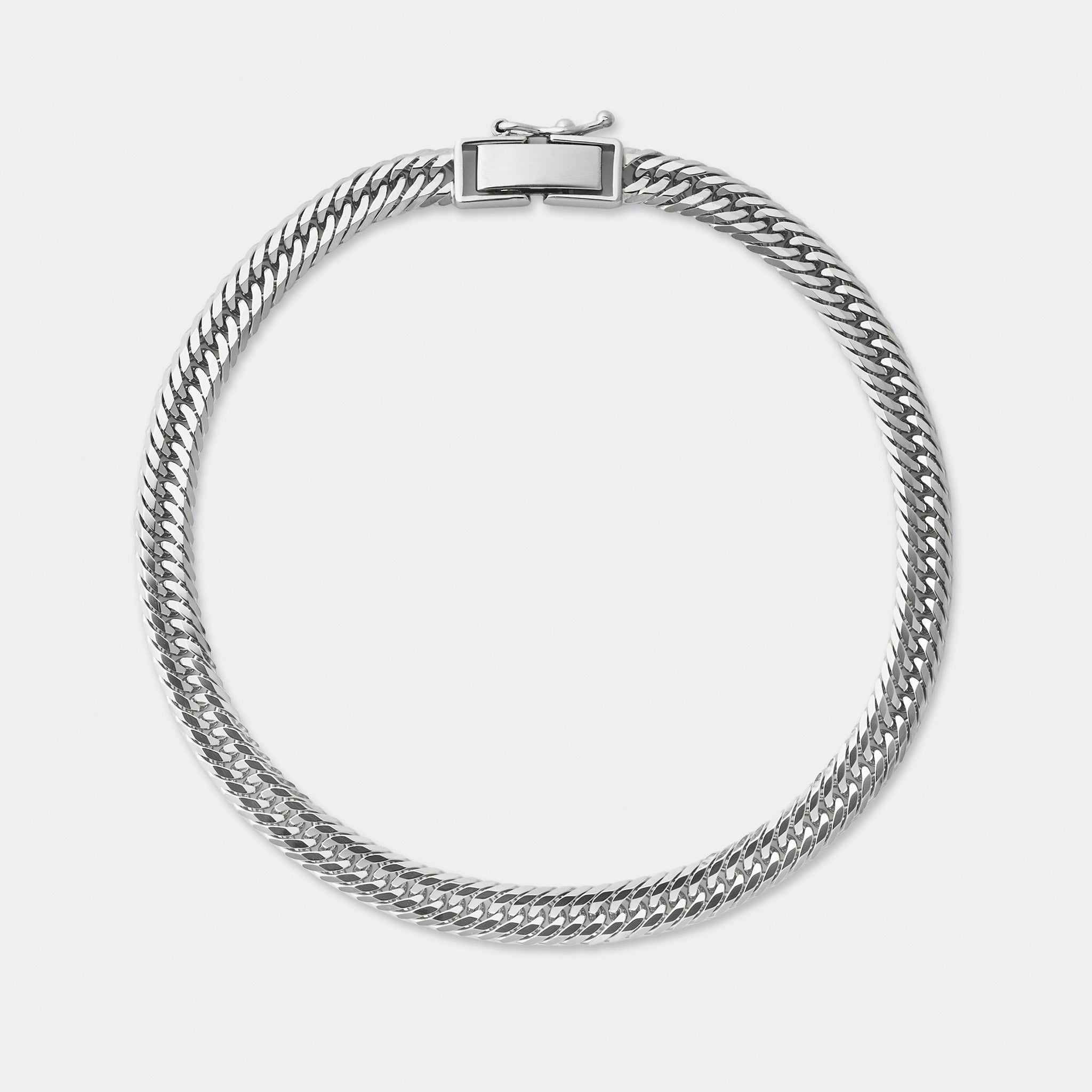 喜平ブレスレット Pt850 6面ダブル 12g 18cm